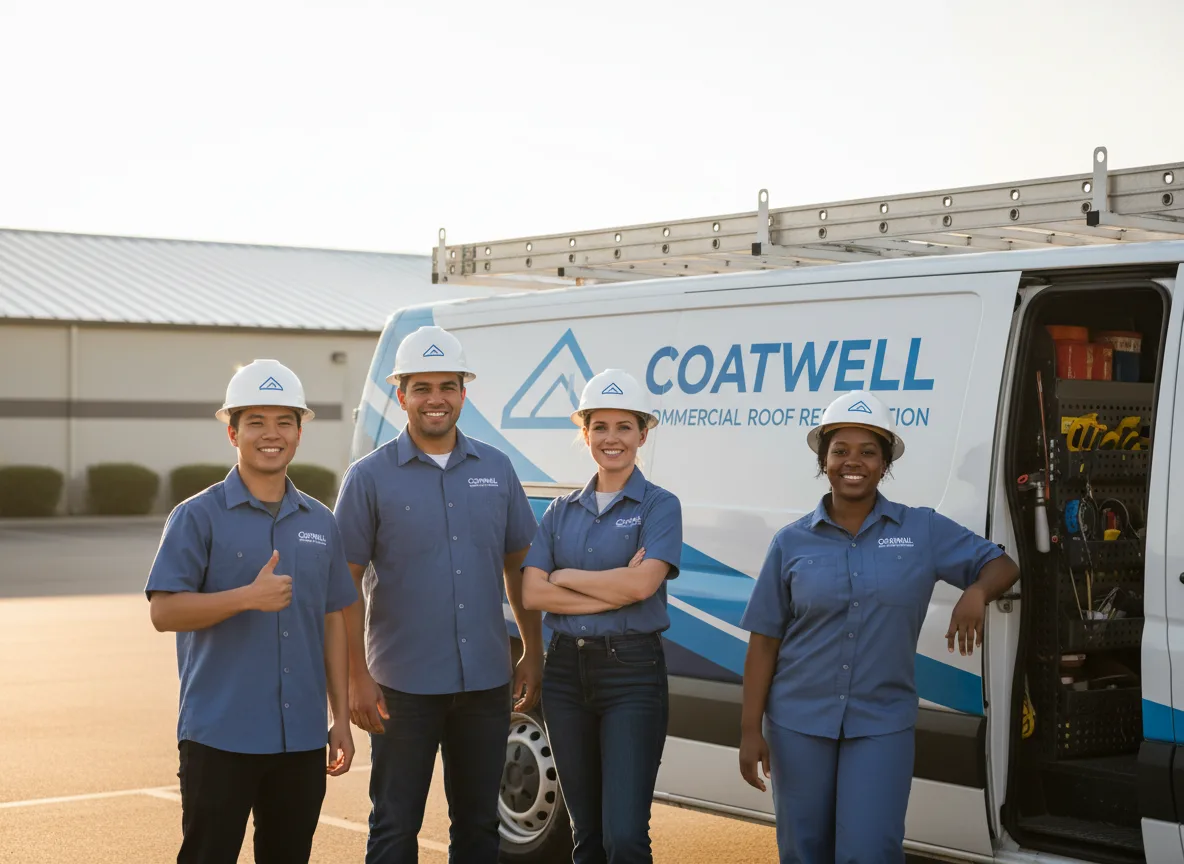 Commercial roof coating company in Sealy, TX